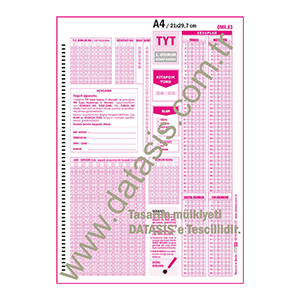 Optik Form (OMR 83)