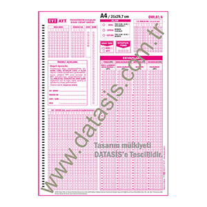 Optik Form (OMR-87A)