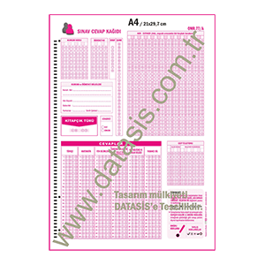 Optik Form Ortaokul (OMR 77/A)