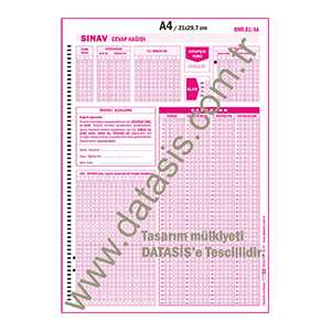 Optik Form Lise (OMR 81/AA)